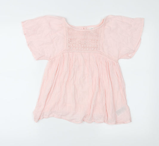 Gap Girls Pink   Basic Blouse Size 10 Years