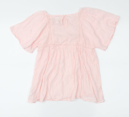 Gap Girls Pink   Basic Blouse Size 10 Years