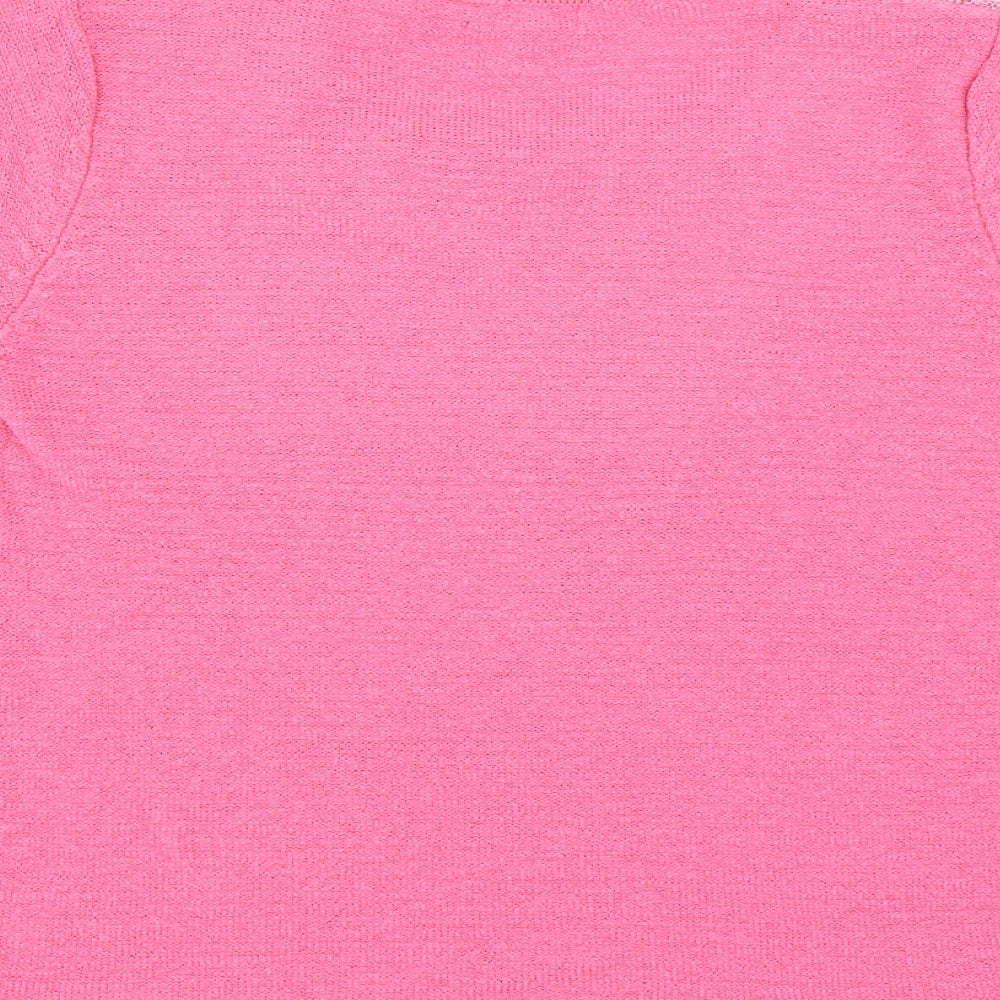 Sarah Hamilton Womens Pink   Pullover Jumper Size S