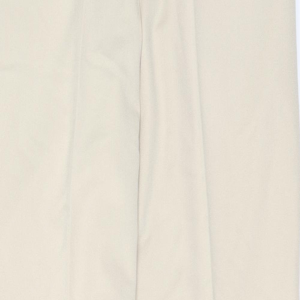 Preworn Womens Beige   Trousers  Size 12 L28 in