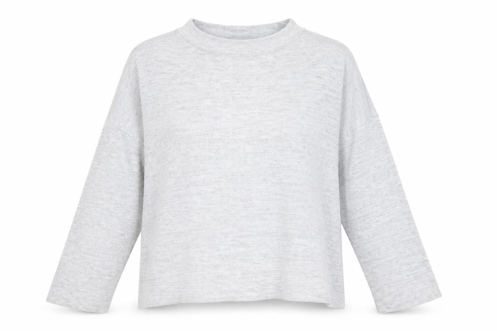 Front view of Zara women’s green jumper, size L