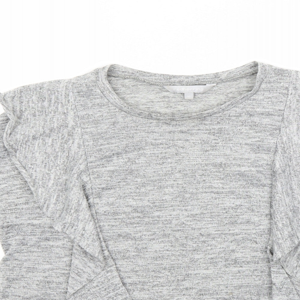 Red Herring Womens Grey   Pullover Jumper Size 10