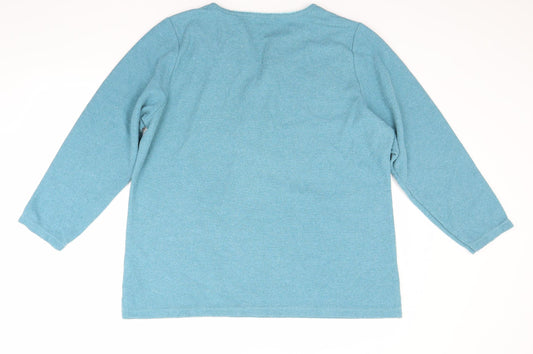 Preworn Womens Green   Pullover Jumper Size 10