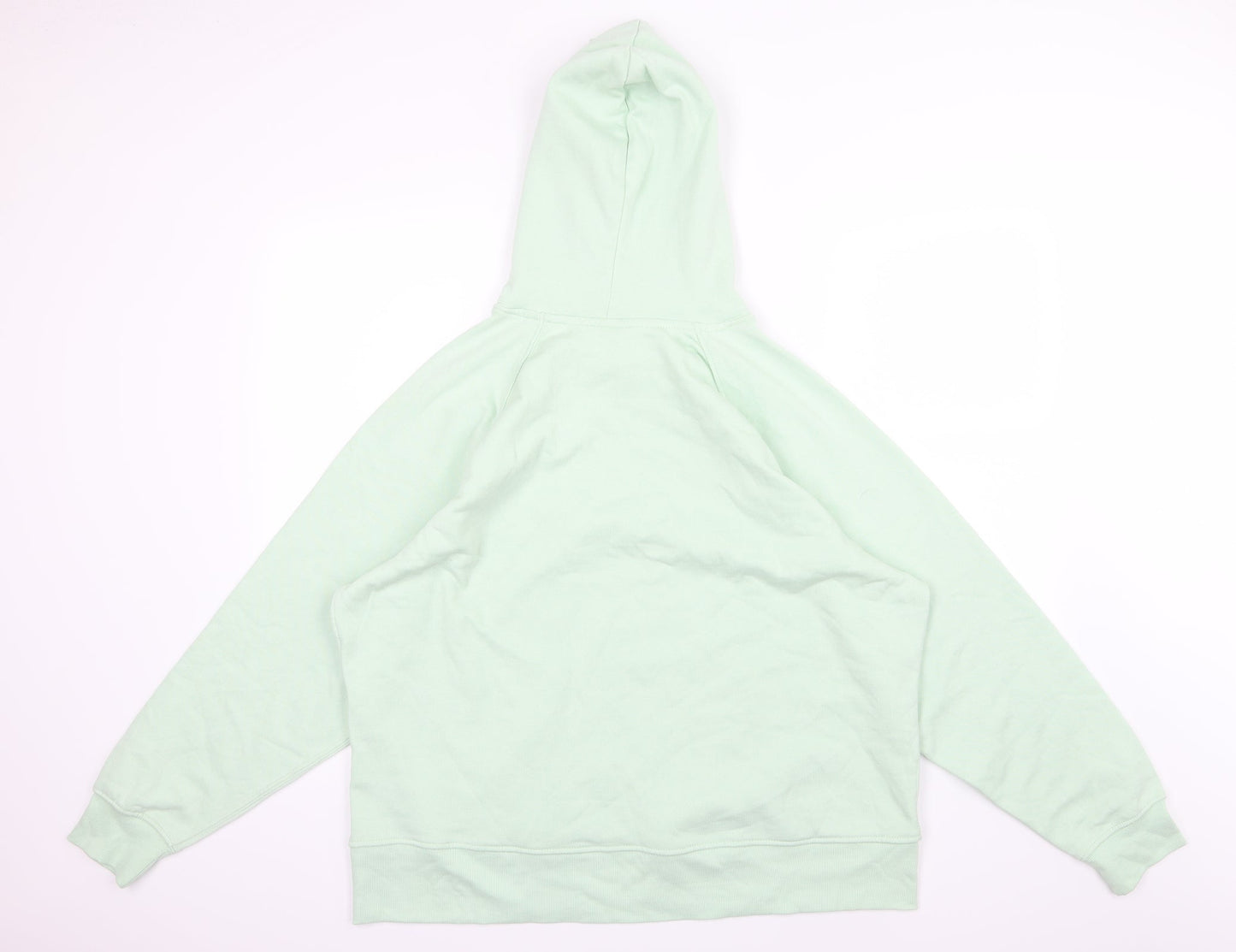 Divided by H&M Womens Green  Jersey Pullover Hoodie Size S