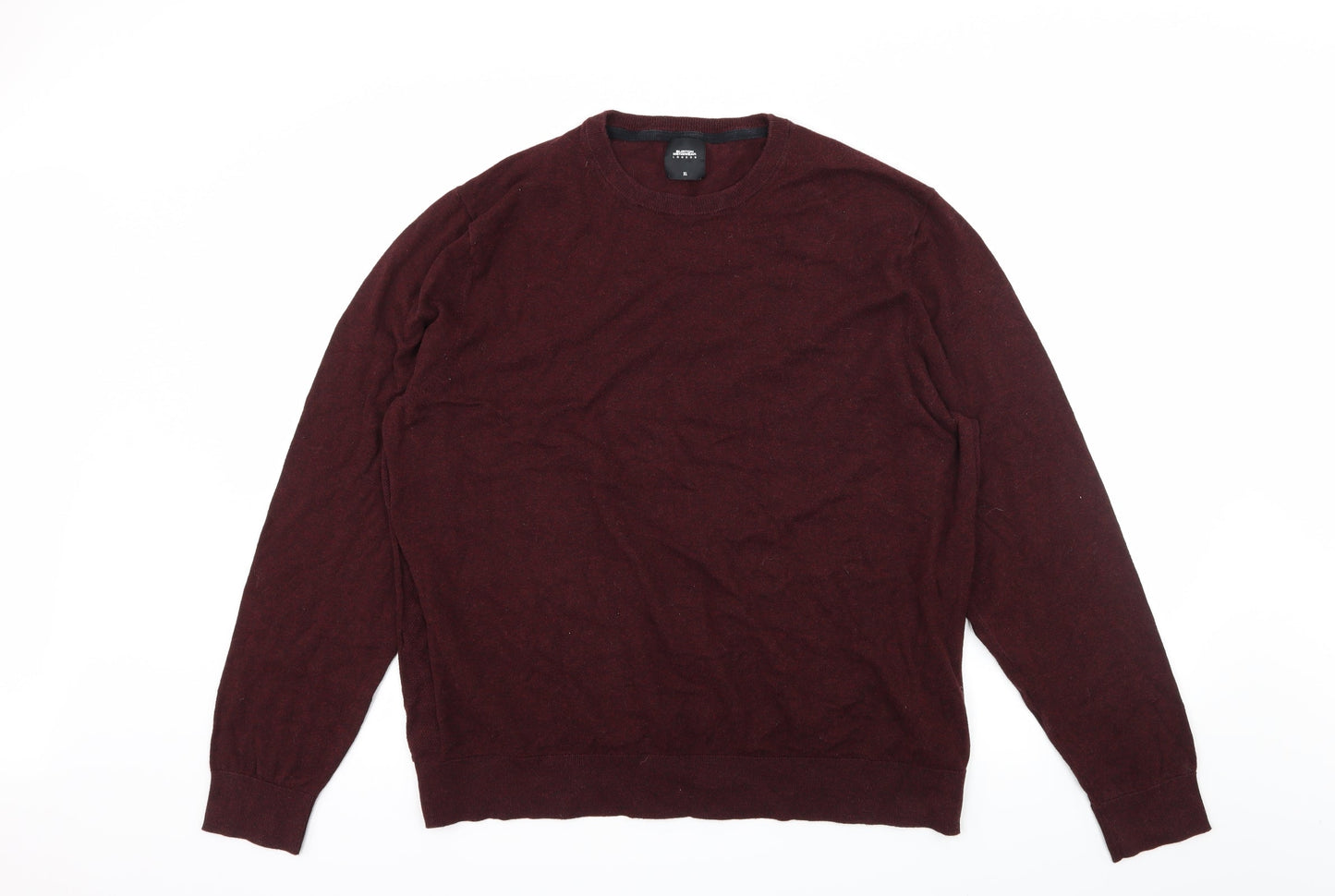 Burton Mens Red  Knit Pullover Jumper Size XL