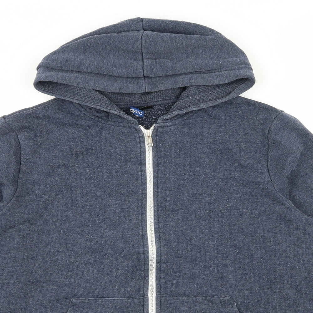 Divided by H&M Mens Blue  Jersey Pullover Hoodie Size S