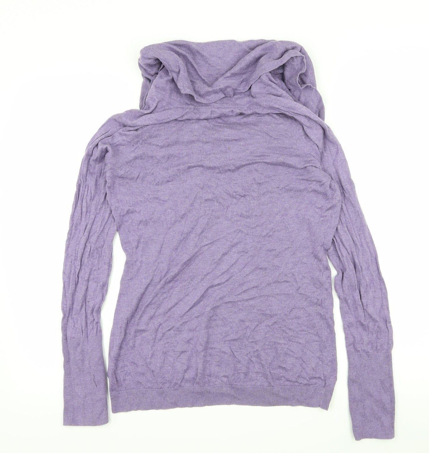 GA Womens Purple  Knit Pullover Jumper Size M