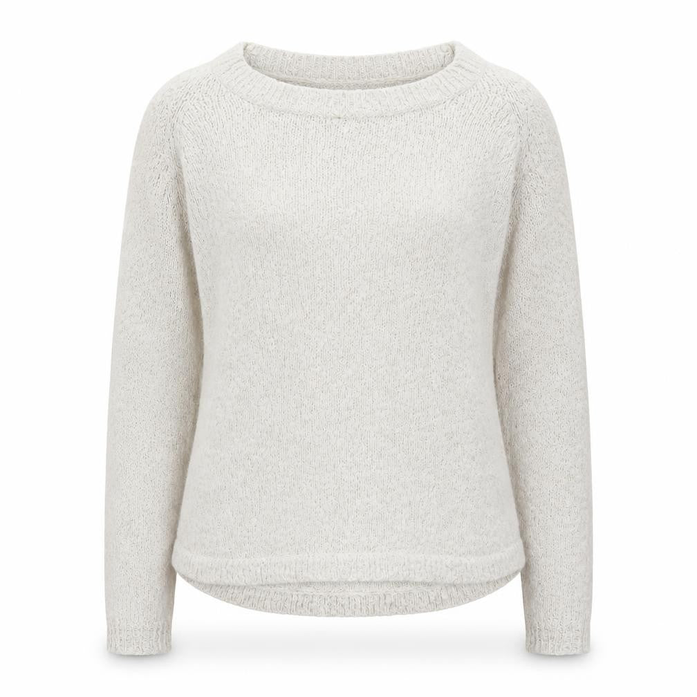 Front view of Vero Moda women’s white jumper, size XS