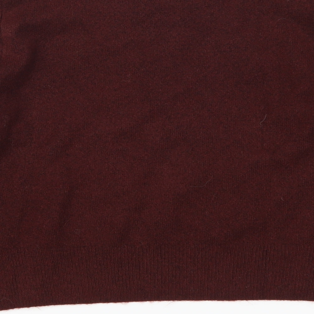 H&M Womens Red   Pullover Jumper Size S