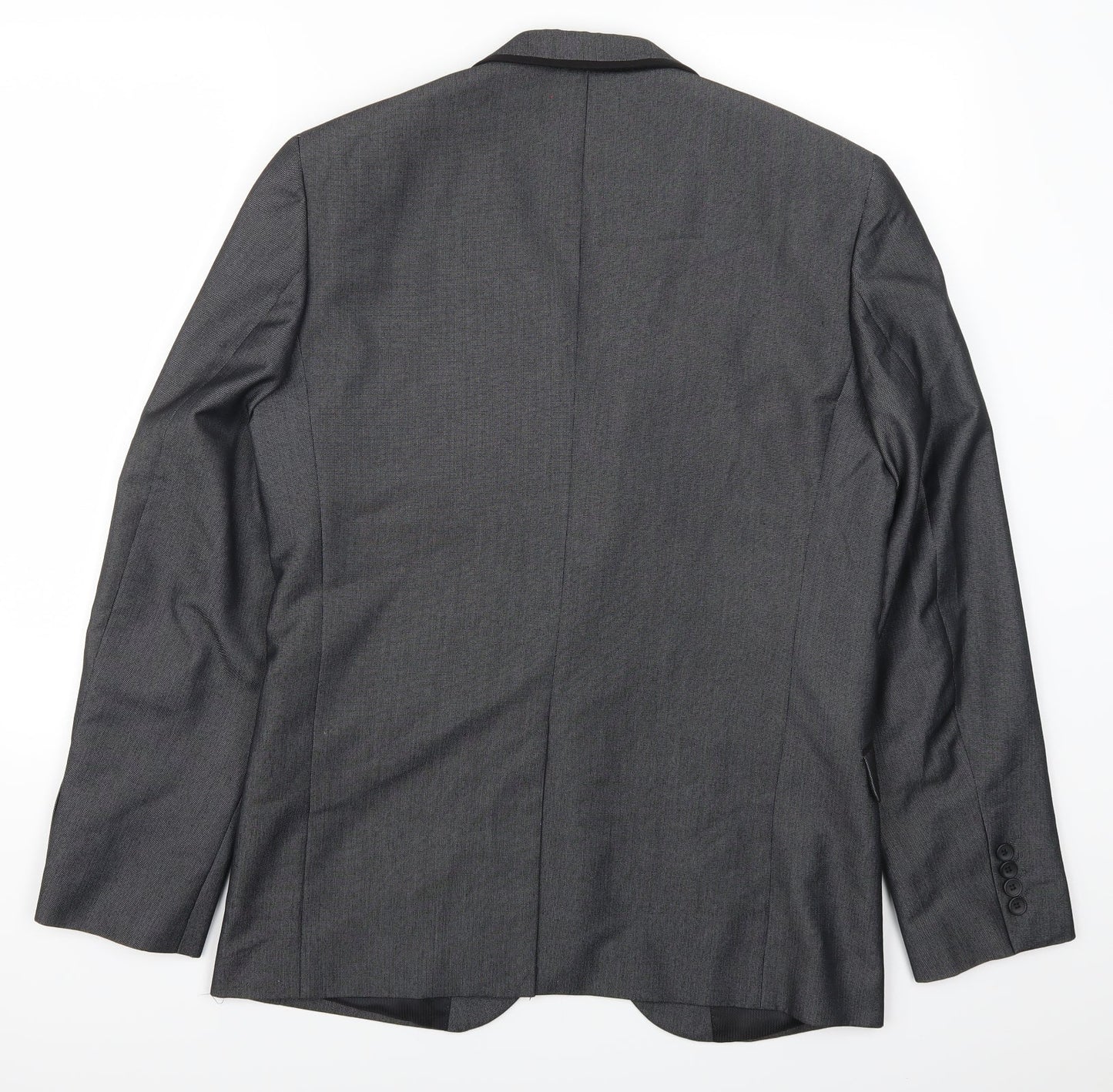 Cedar Wood State Mens Grey   Jacket Suit Jacket Size 40