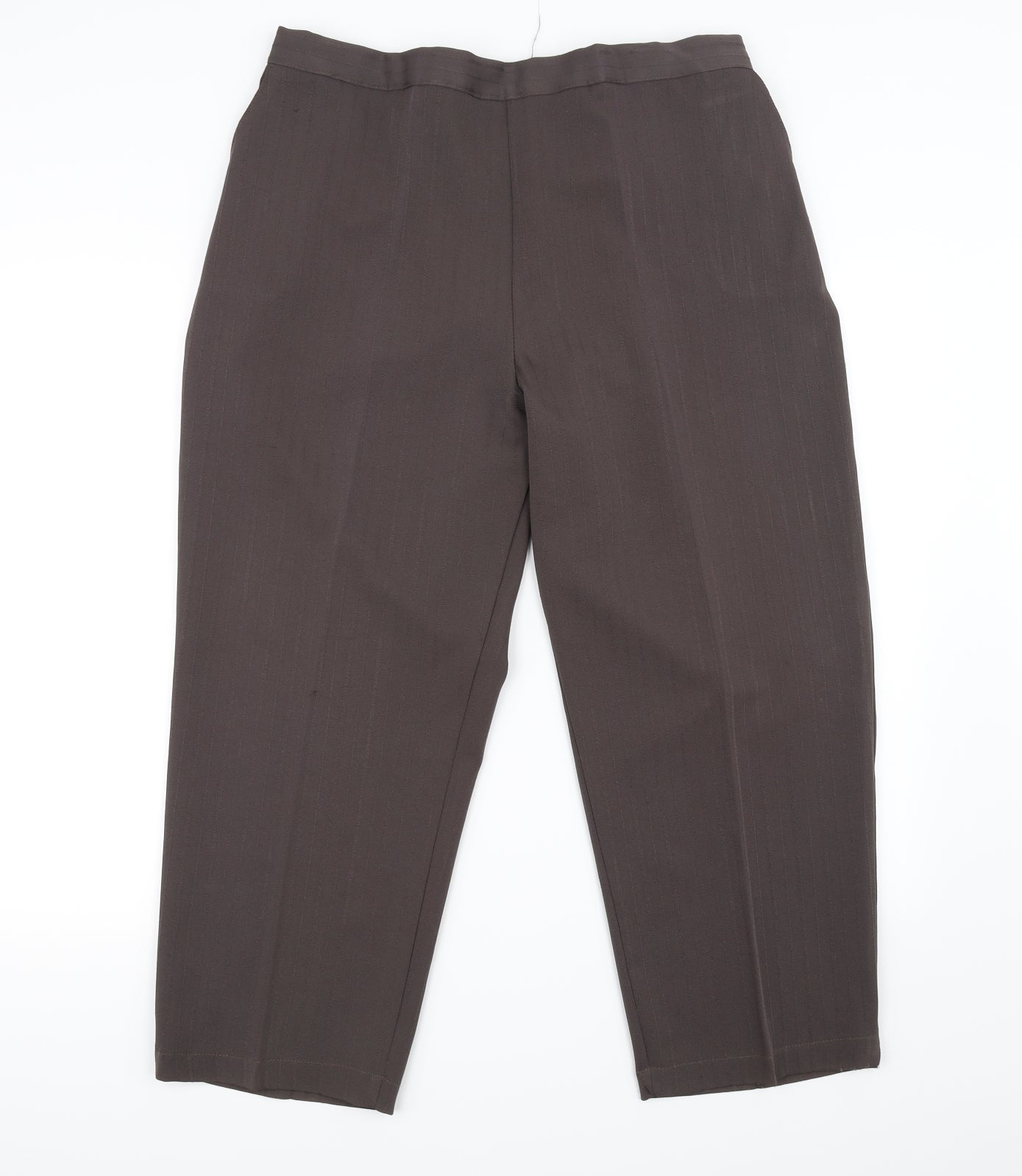 Preworn Womens Brown   Trousers  Size 22 in L25 in