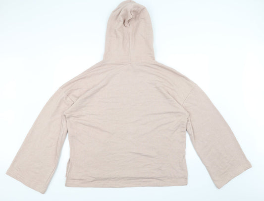 Boohoo Womens Pink   Pullover Hoodie Size XL