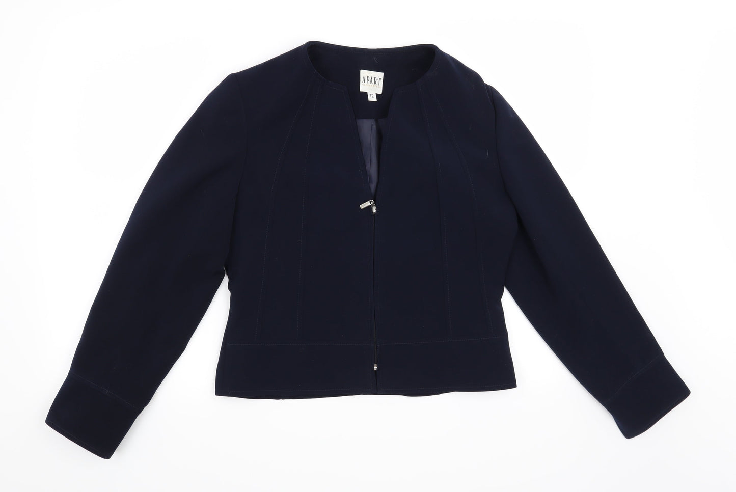 Apart Womens Blue   Jacket Blazer Size 12
