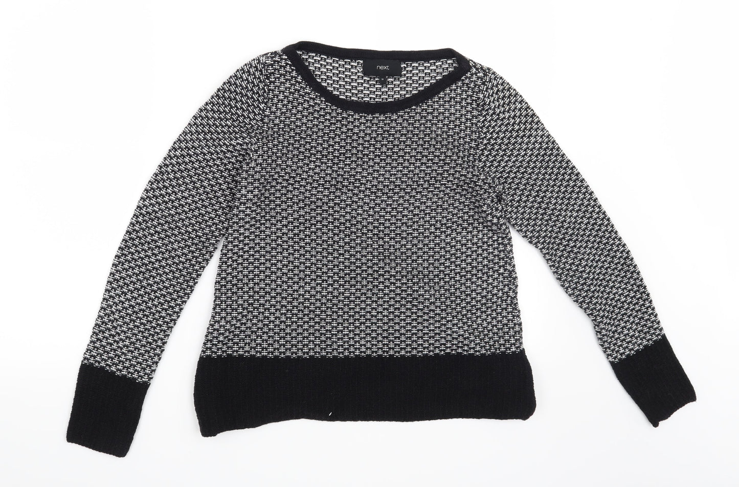 NEXT Womens Black   Pullover Jumper Size 10