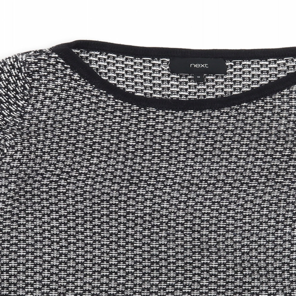 NEXT Womens Black   Pullover Jumper Size 10