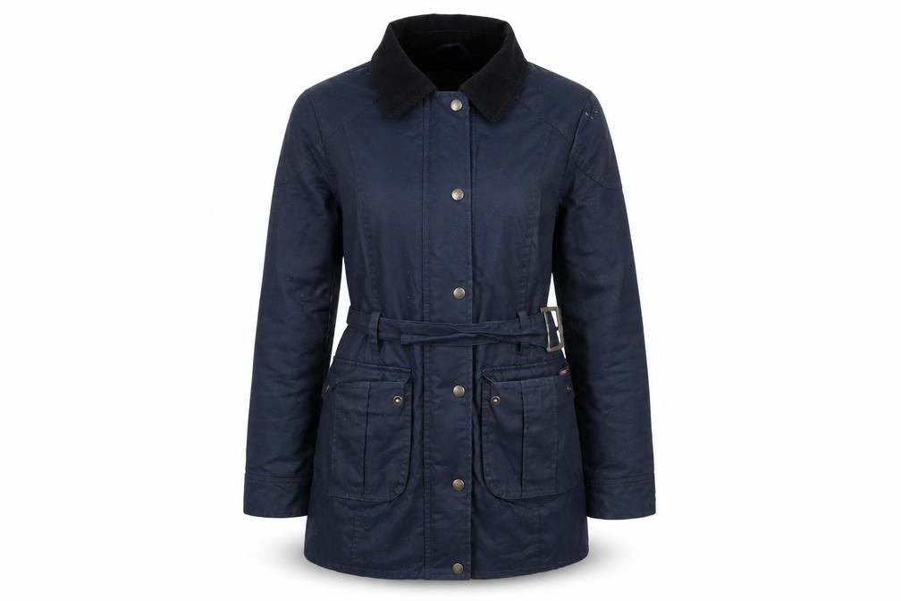 Marks and Spencer Womens Blue   Overcoat Coat Size 8