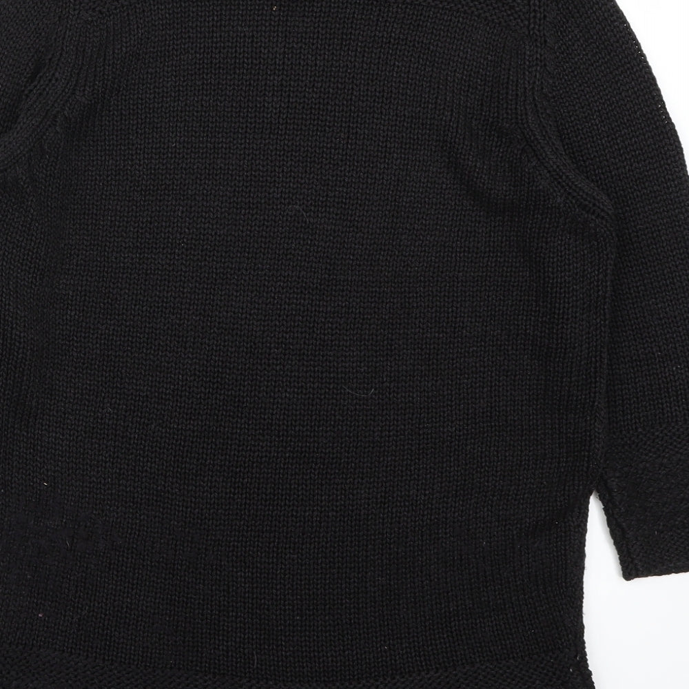 Marks and Spencer Womens Black   Pullover Jumper Size M