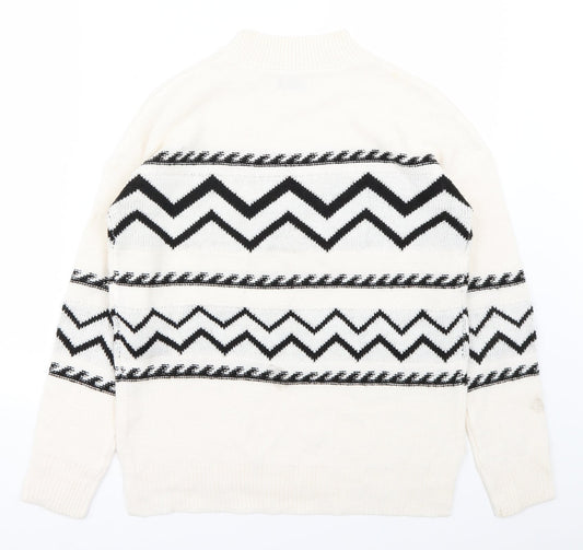 Papaya Womens Ivory   Pullover Jumper Size S