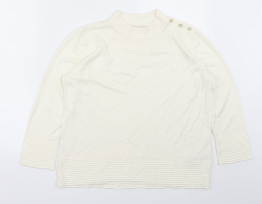 Peruna Womens Ivory   Pullover Jumper Size 14