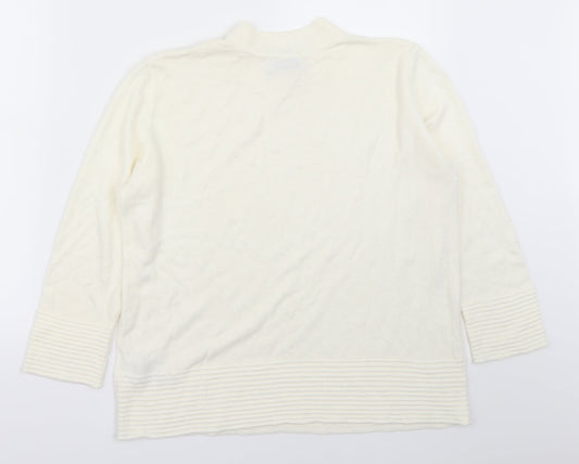 Peruna Womens Ivory   Pullover Jumper Size 14