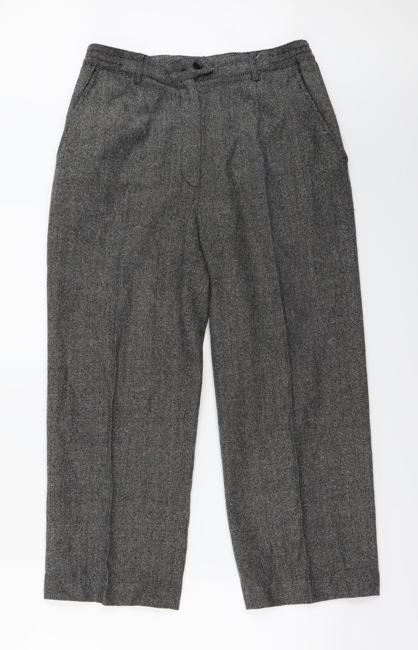 Oscar B Womens Black   Trousers  Size 14 L24 in