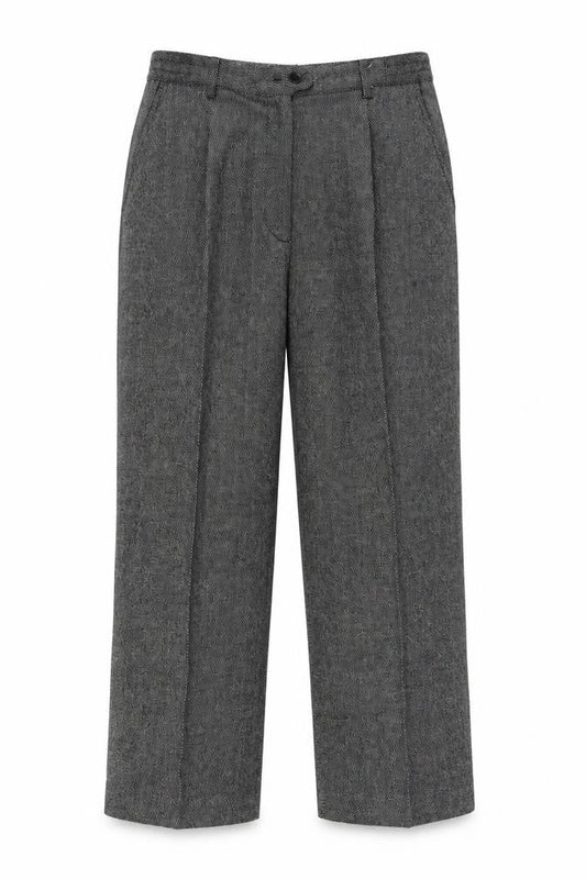 Oscar B Womens Black   Trousers  Size 14 L24 in