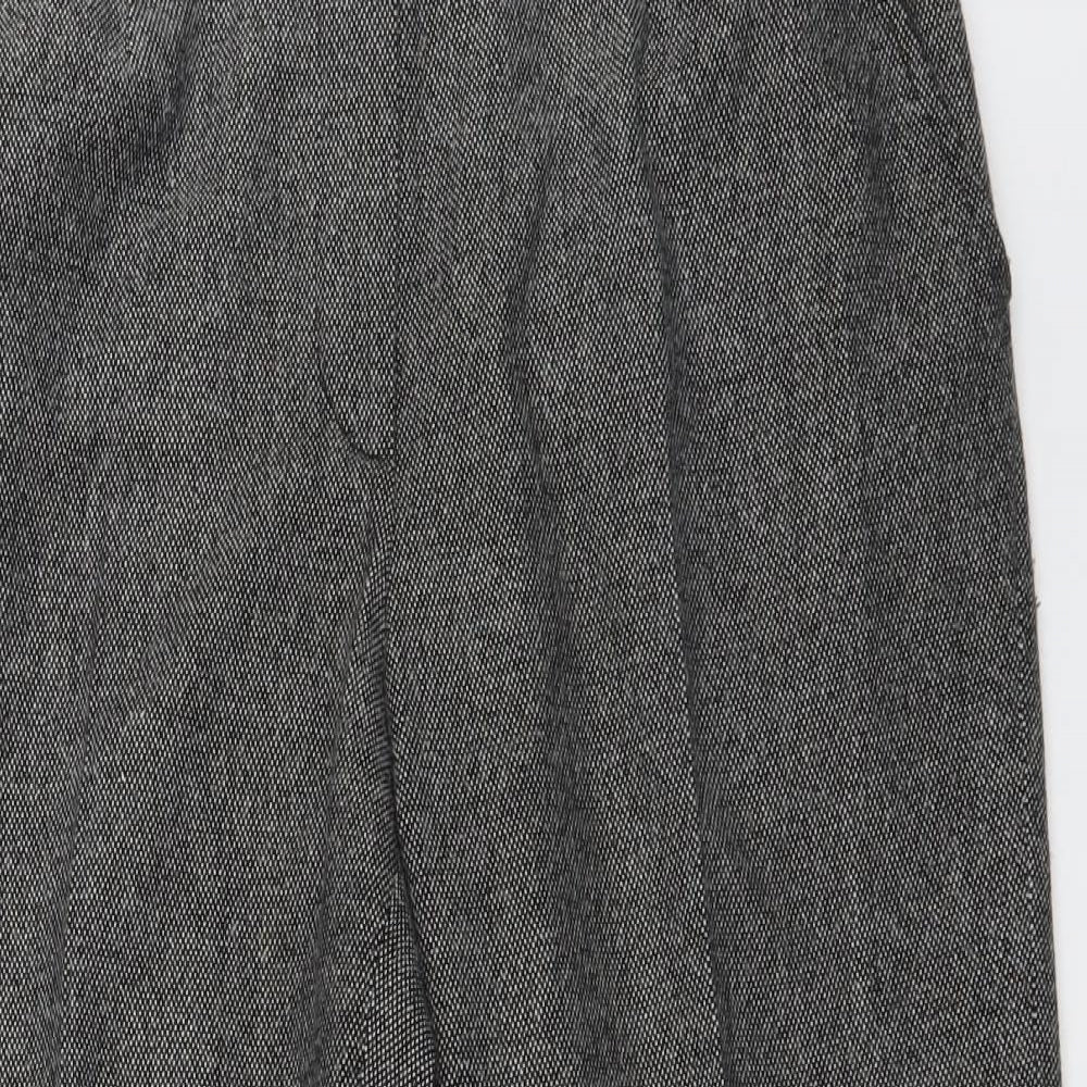 Oscar B Womens Black   Trousers  Size 14 L24 in