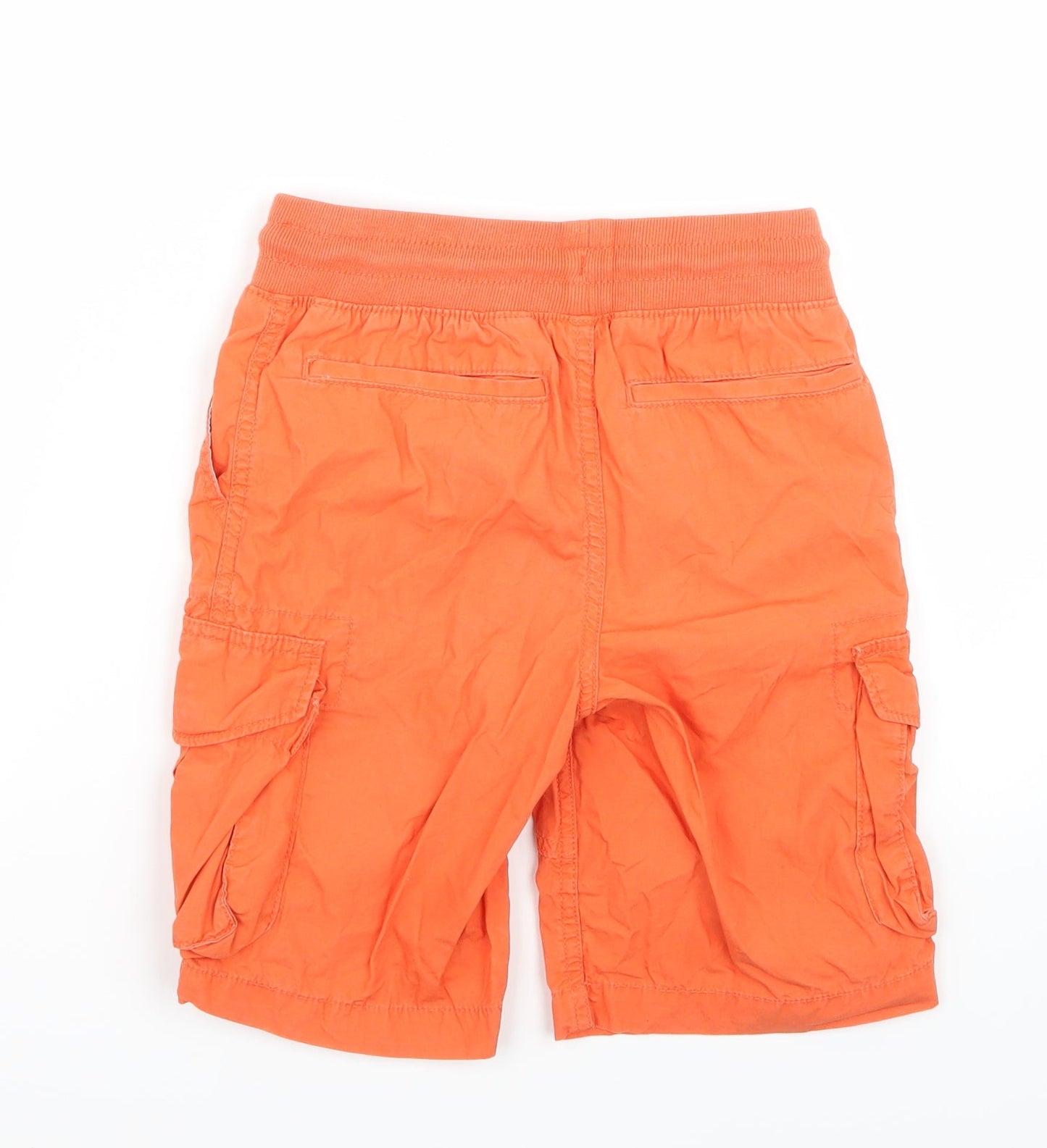 Gap Boys Orange  Ramie Cargo Trousers Size M