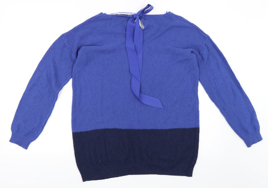 M&Co Womens Blue   Pullover Jumper Size 12