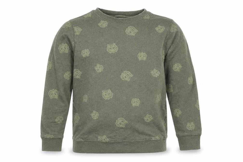 Vertbaudet Boys Green   Pullover Sweatshirt Size 8 Years