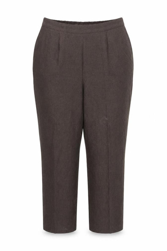 Bonmarché Womens Brown   Trousers  Size 18 L25 in