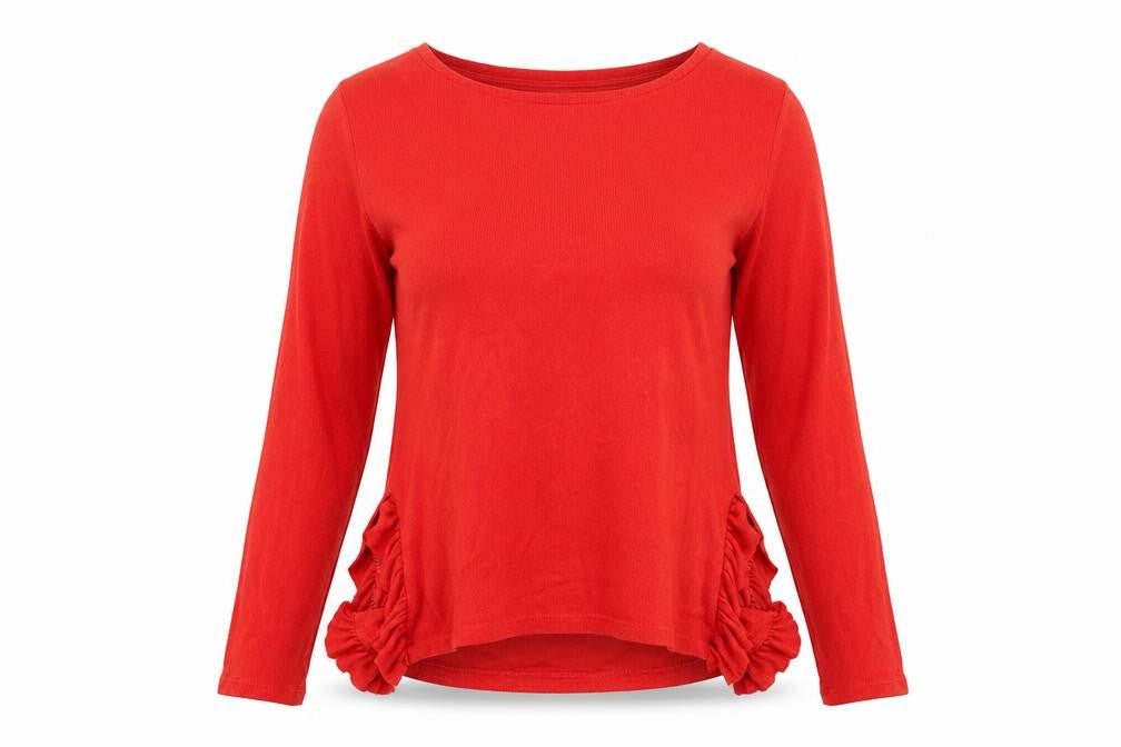 Next Womens Orange   Basic T-Shirt Size 8