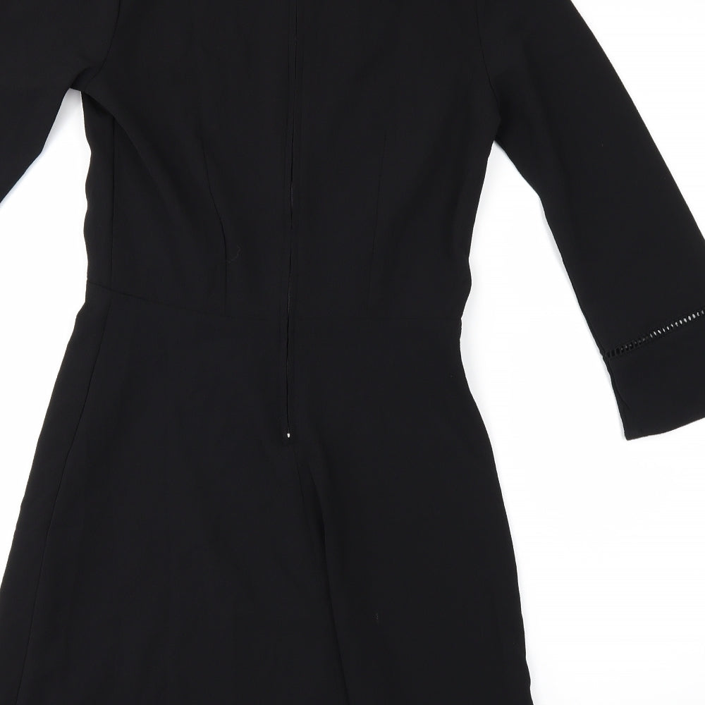 Preworn Womens Black   A-Line  Size 8