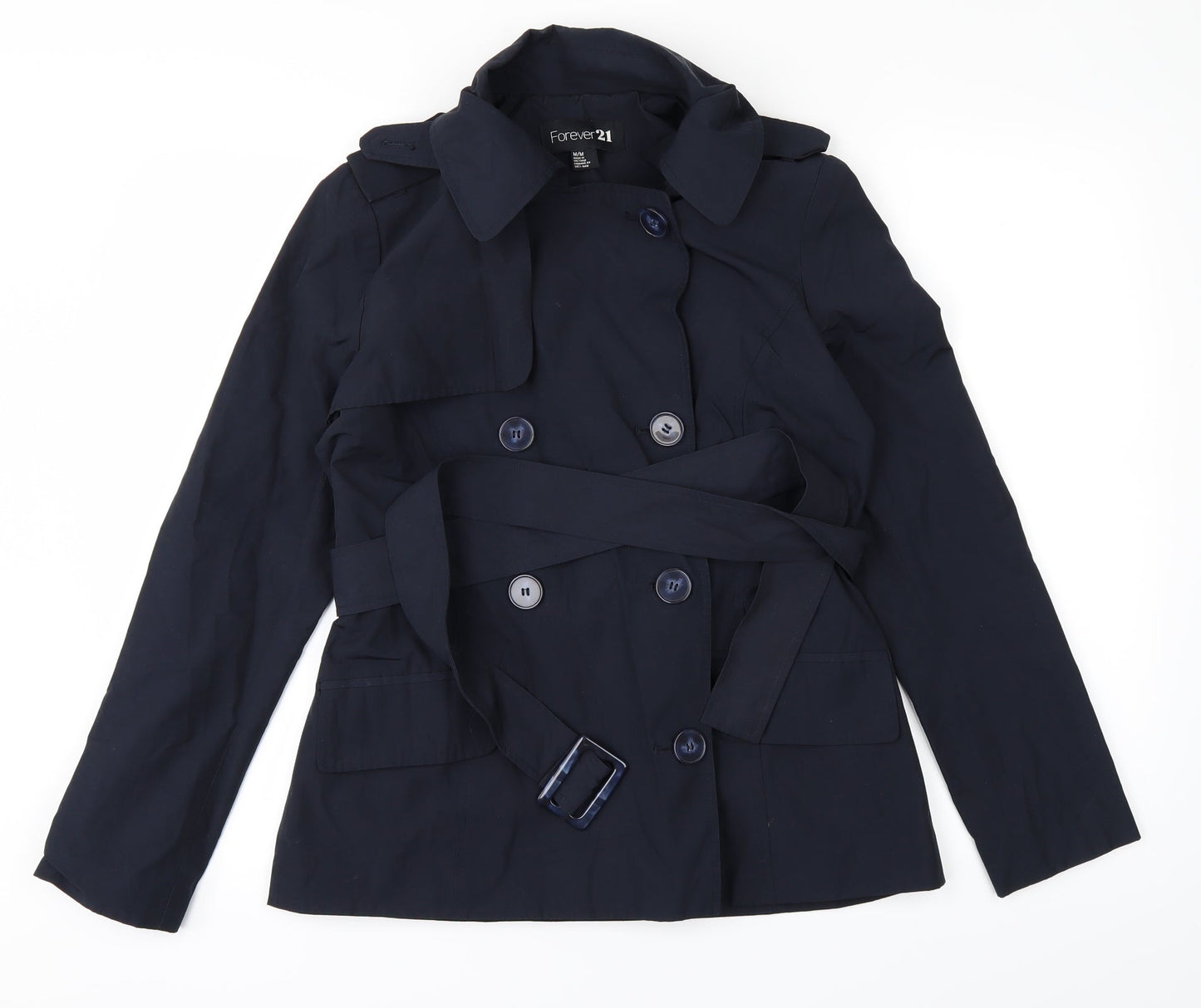 FOREVER 21 Womens Blue   Jacket  Size M