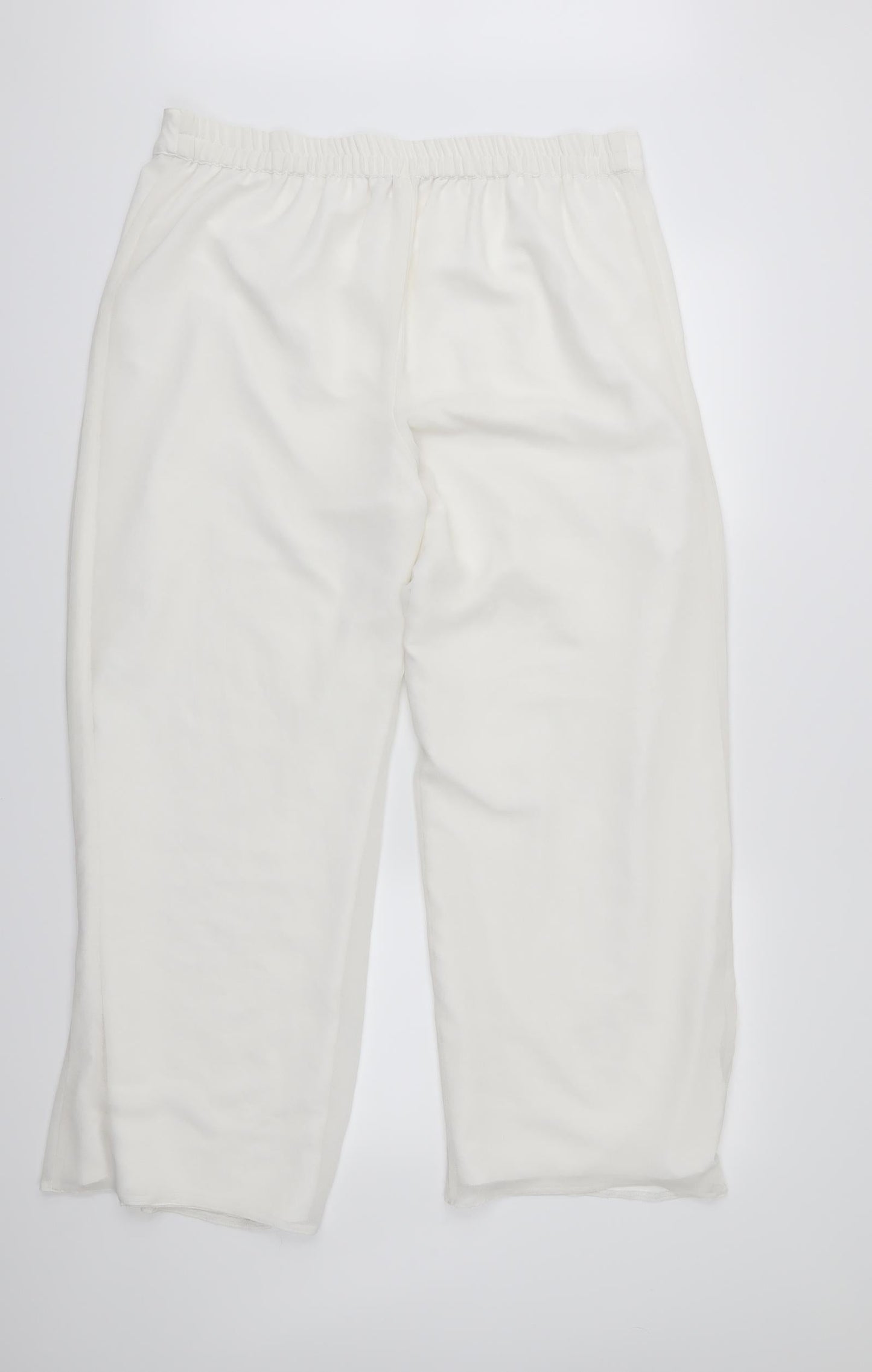Anna Rose Womens White   Trousers  Size 16 L28 in