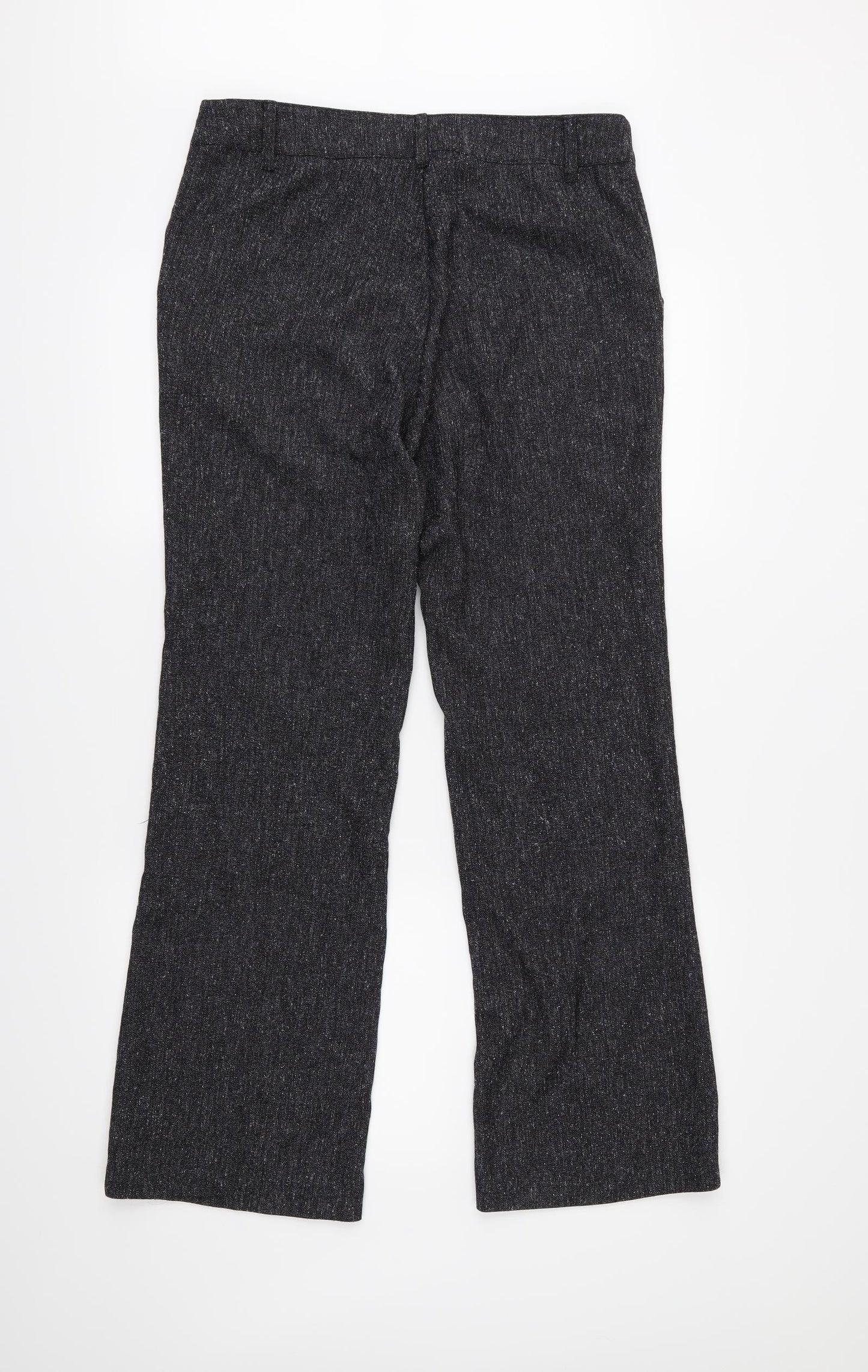 Peacocks Womens Grey   Trousers  Size 10 L30 in