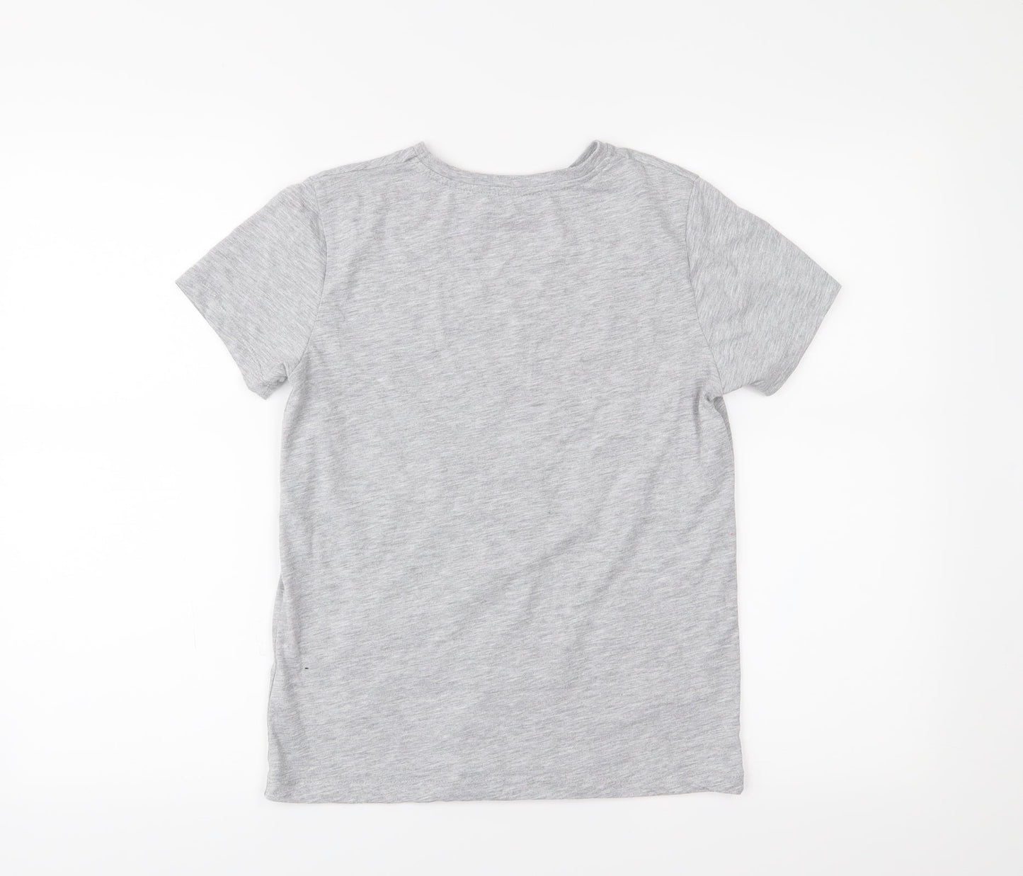 Primark Boys Grey   Basic T-Shirt Size M