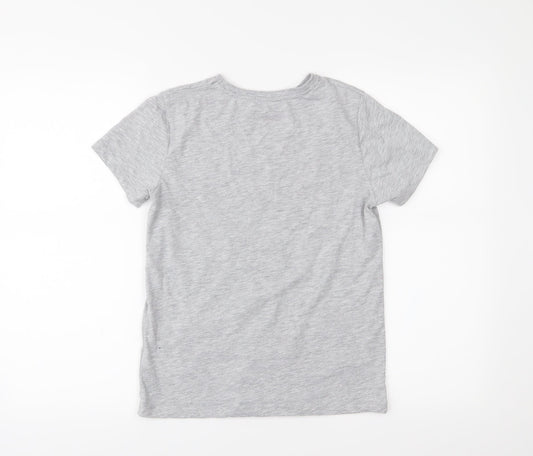 Primark Boys Grey   Basic T-Shirt Size M