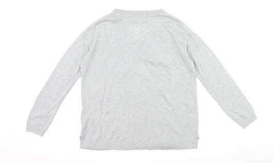 Marks and Spencer Womens Grey   Pullover Jumper Size S