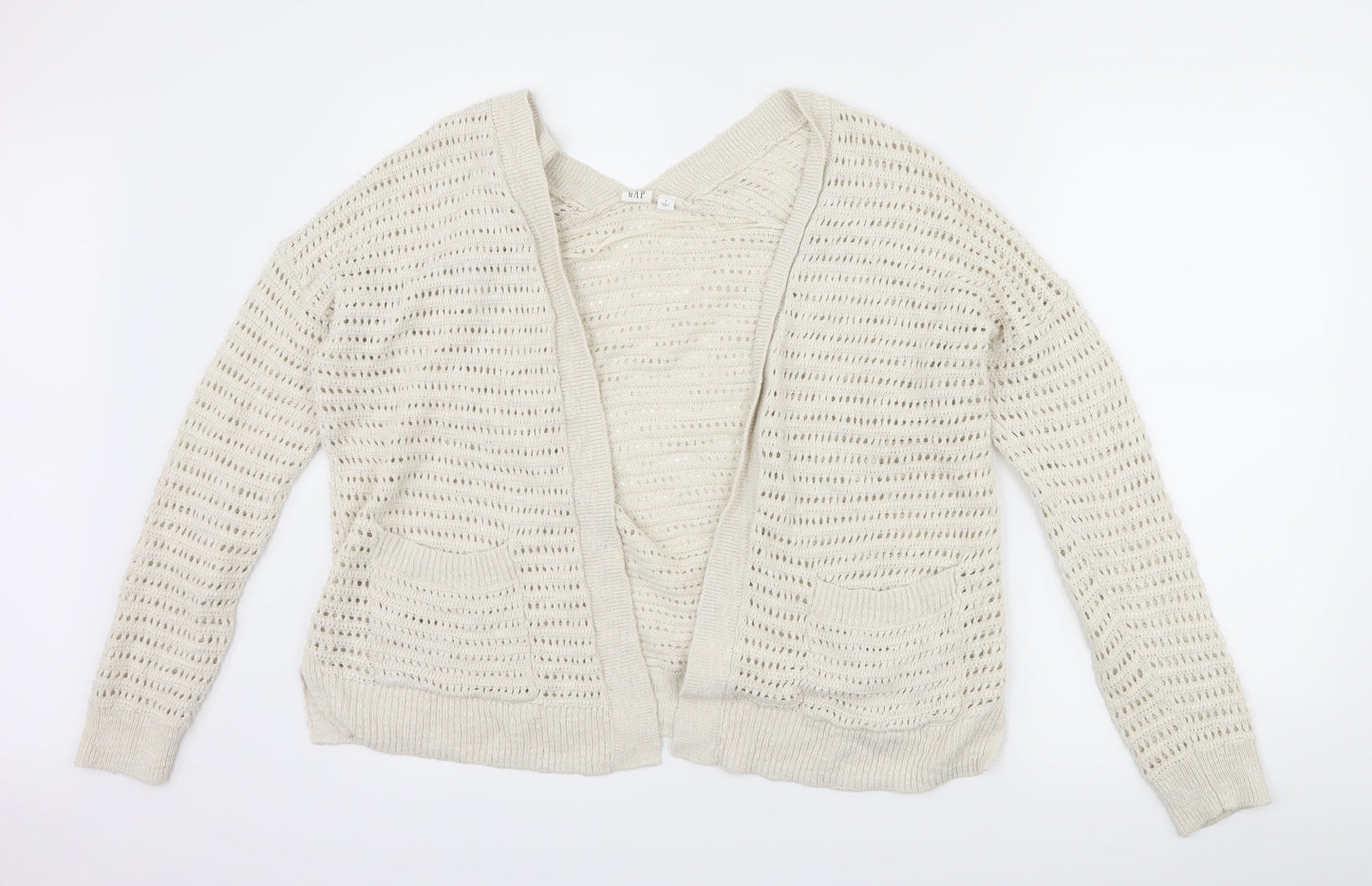 Gap Womens Ivory   Cardigan Jumper Size S