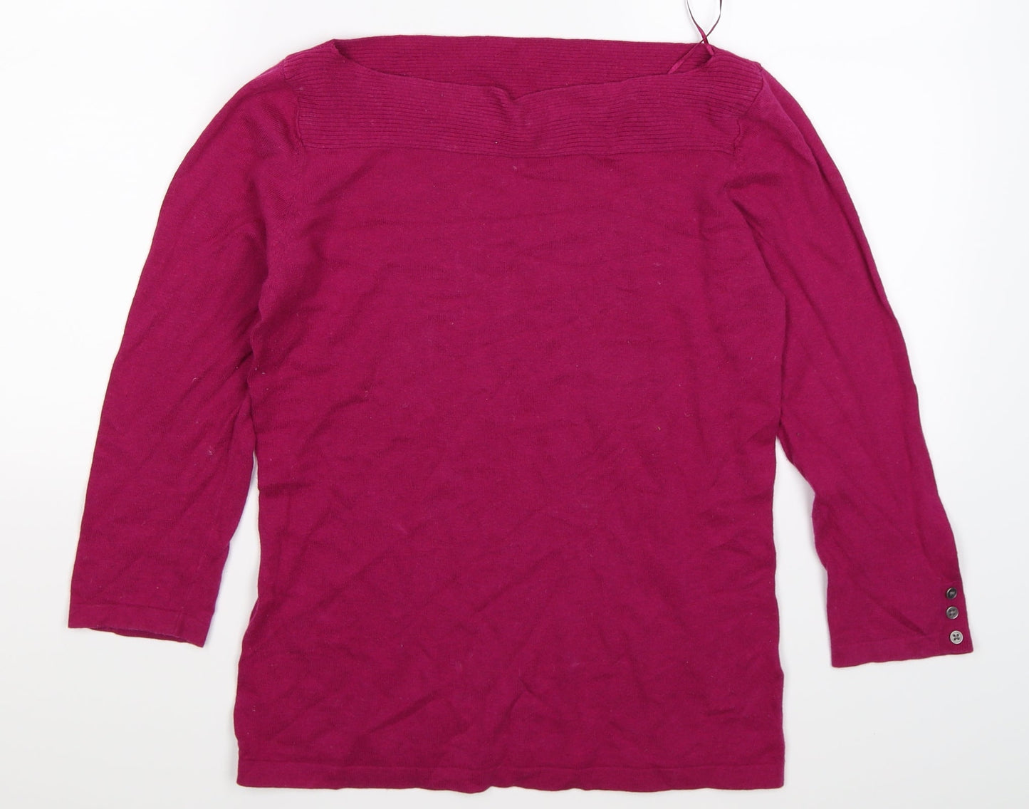 NEXT Womens Purple  Knit Pullover Jumper Size 10