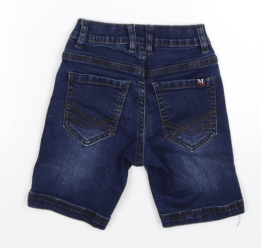 moose gear Boys Blue  Denim Chino Shorts Size 2 Years