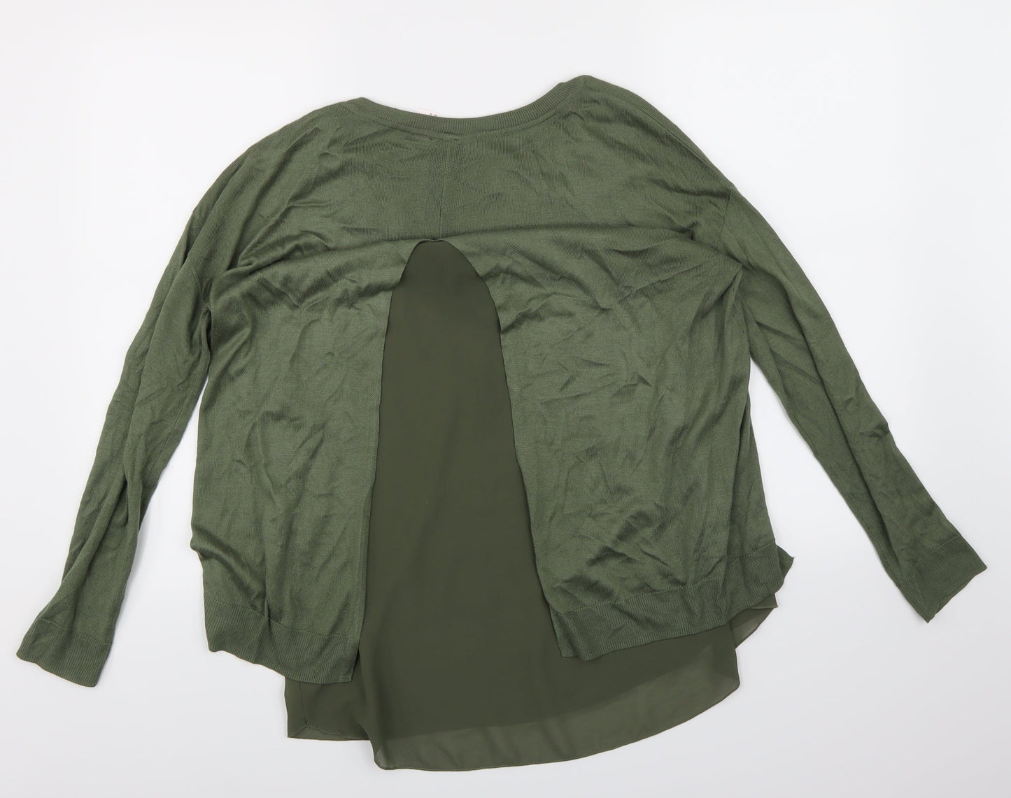 H&M  Womens Green   Pullover Jumper Size 12