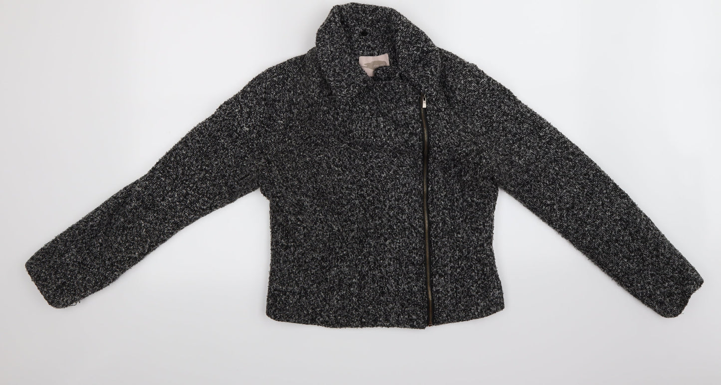 FOREVER 21 Womens Grey   Overcoat Jacket Size S