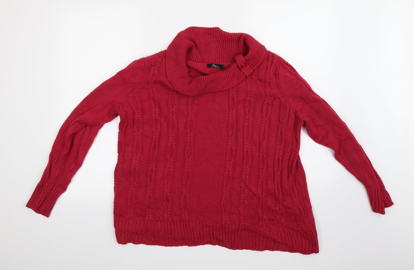 Bon Marché Womens Pink   Pullover Jumper Size 14