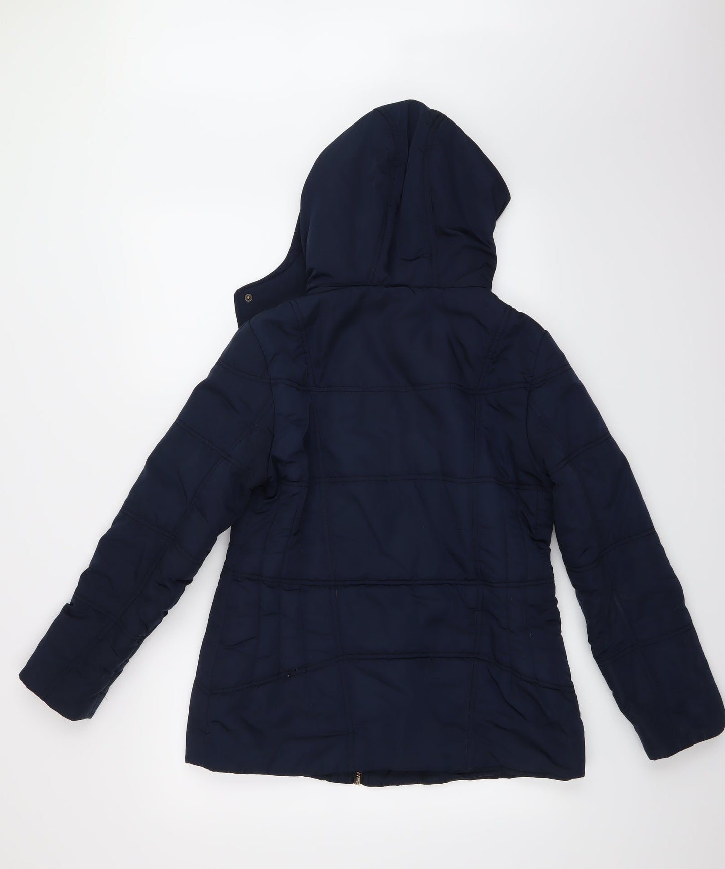 BHS Womens Blue   Overcoat Coat Size 12
