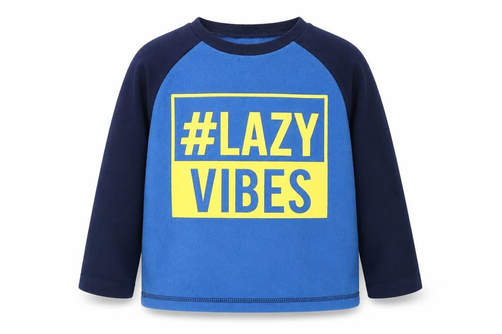 Studio Boys Blue  Fleece Pullover Sweatshirt Size 2-3 Years