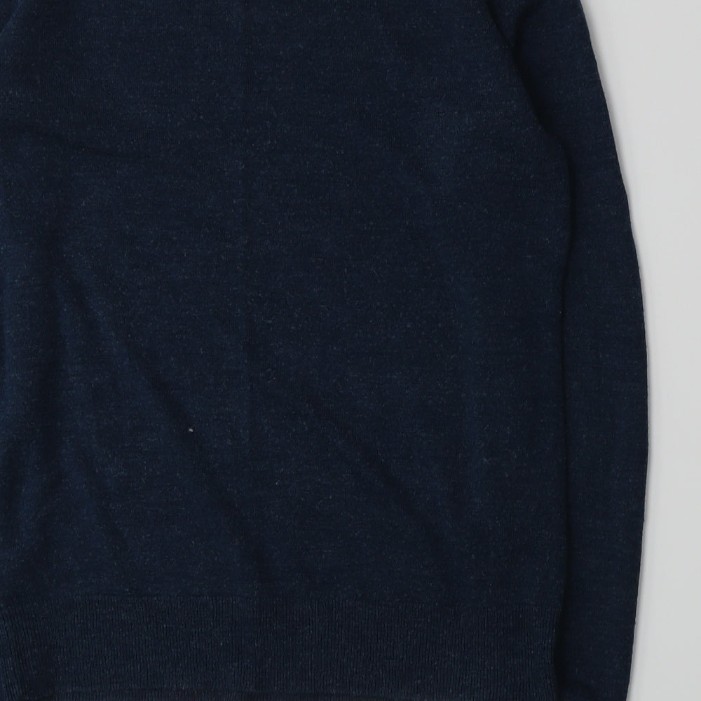 Cedar Wood State Mens Blue  Knit Pullover Jumper Size M