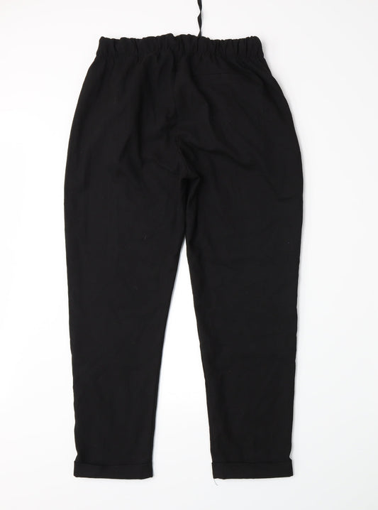 Bershka Girls Black   Dress Pants Trousers Size L