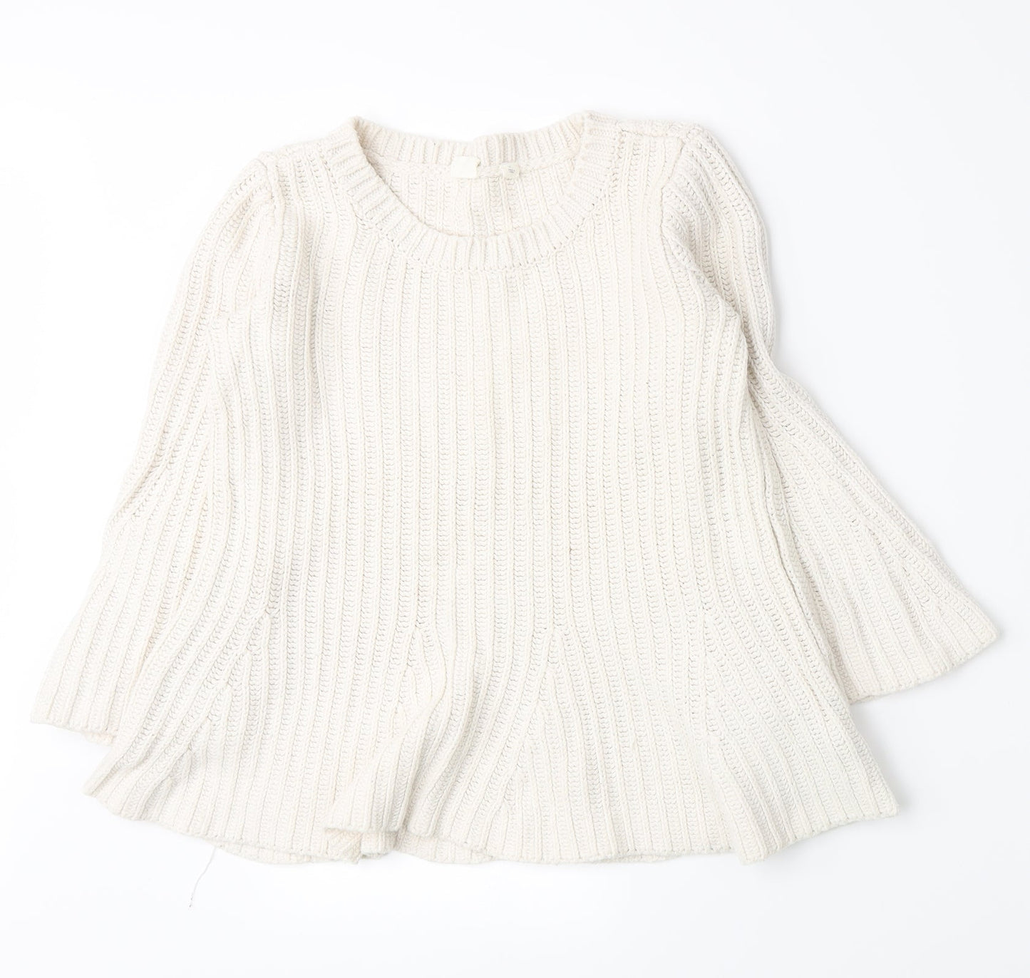 Gap Womens Beige  Knit Pullover Jumper Size S